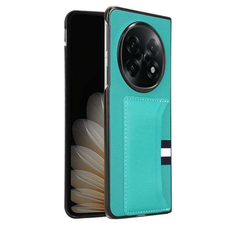 For OPPO Find N5 Litchi Texture Card Slots Back Cover Phone Case