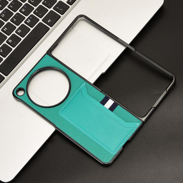 For OPPO Find N6 5G Litchi Texture Card Slots Back Cover Phone Case