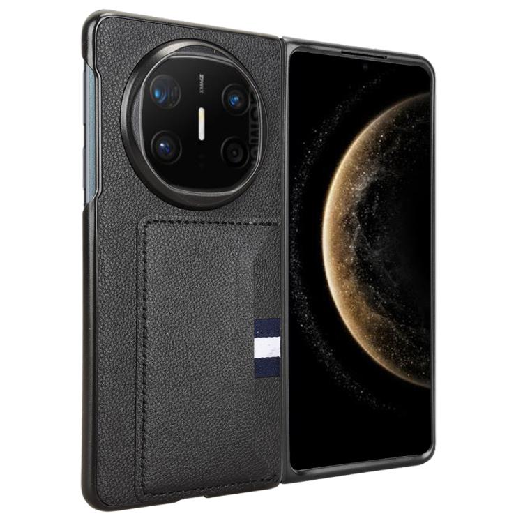 For Huawei Mate X6 Litchi Texture Card Slots Back Cover Phone Case