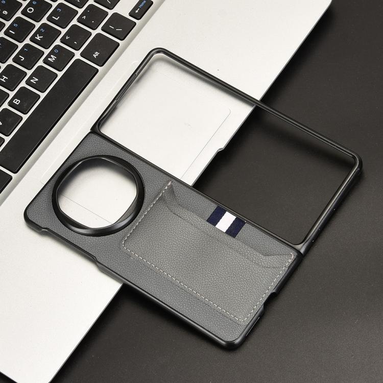 For Huawei Mate X6 Litchi Texture Card Slots Back Cover Phone Case