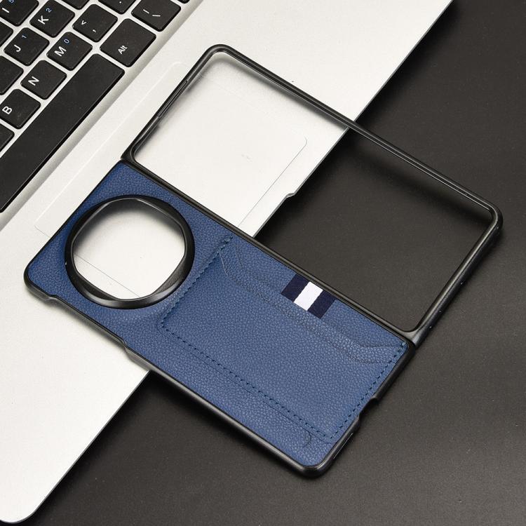 For Huawei Mate X6 Litchi Texture Card Slots Back Cover Phone Case