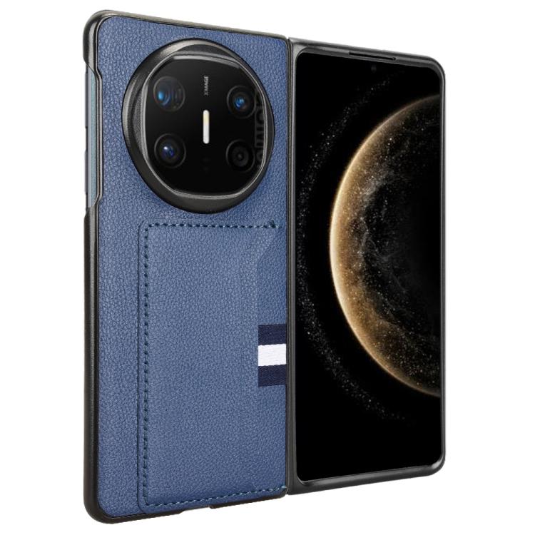 For Huawei Mate X6 Litchi Texture Card Slots Back Cover Phone Case