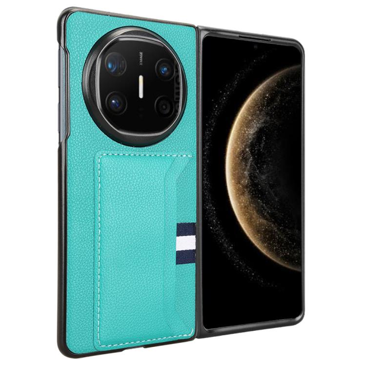 For Huawei Mate X6 Litchi Texture Card Slots Back Cover Phone Case