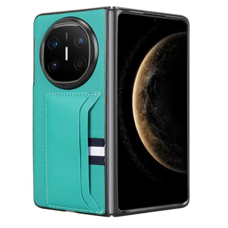 For Huawei Mate X6 Litchi Texture Card Slots Back Cover Phone Case