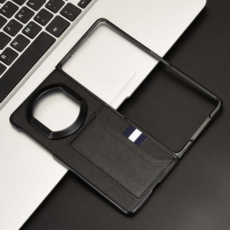 For Huawei Mate X7 Litchi Texture Card Slots Back Cover Phone Case