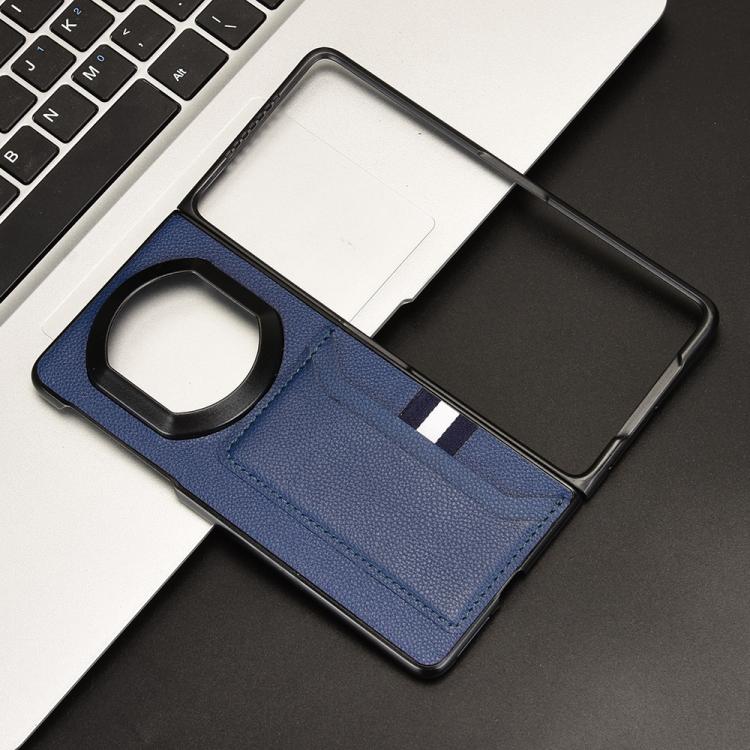 For Huawei Mate X7 Litchi Texture Card Slots Back Cover Phone Case