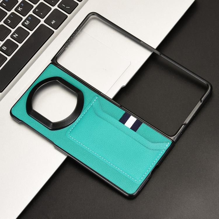 For Huawei Mate X7 Litchi Texture Card Slots Back Cover Phone Case