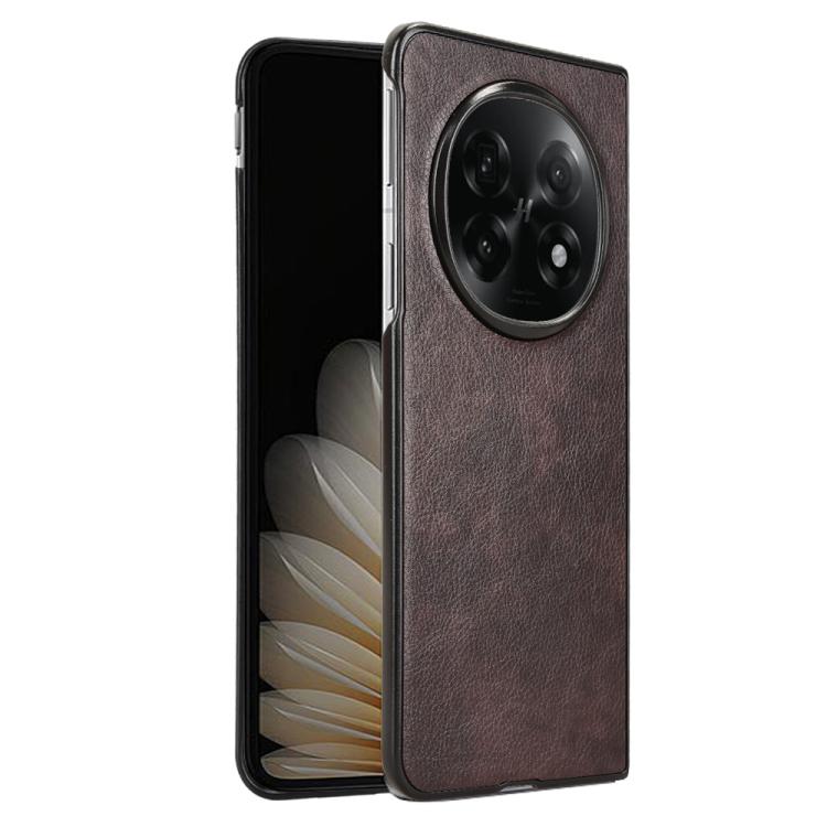 For OPPO Find N5 Litchi Texture Back Cover Phone Case