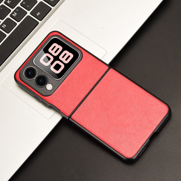 For Huawei nova Flip Litchi Texture Back Cover Phone Case