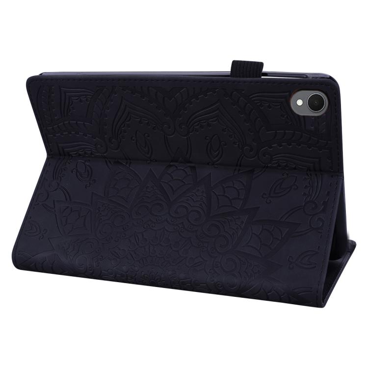 For Samsung Galaxy Tab S11 Calf Texture Embossed Leather Tablet Case