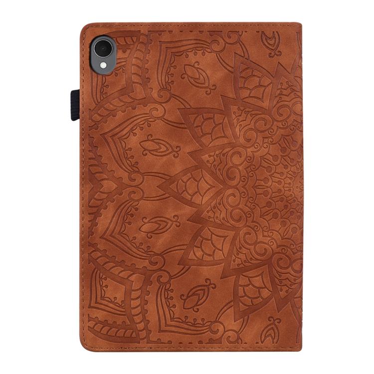 For Samsung Galaxy Tab S11 Calf Texture Embossed Leather Tablet Case