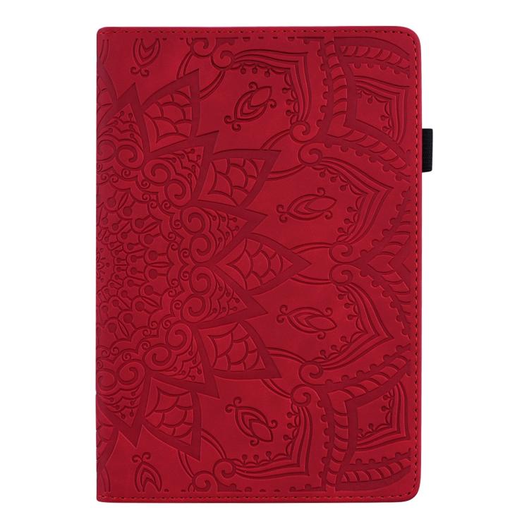 For Samsung Galaxy Tab S11 Calf Texture Embossed Leather Tablet Case