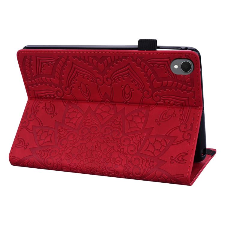 For Samsung Galaxy Tab S11 Calf Texture Embossed Leather Tablet Case