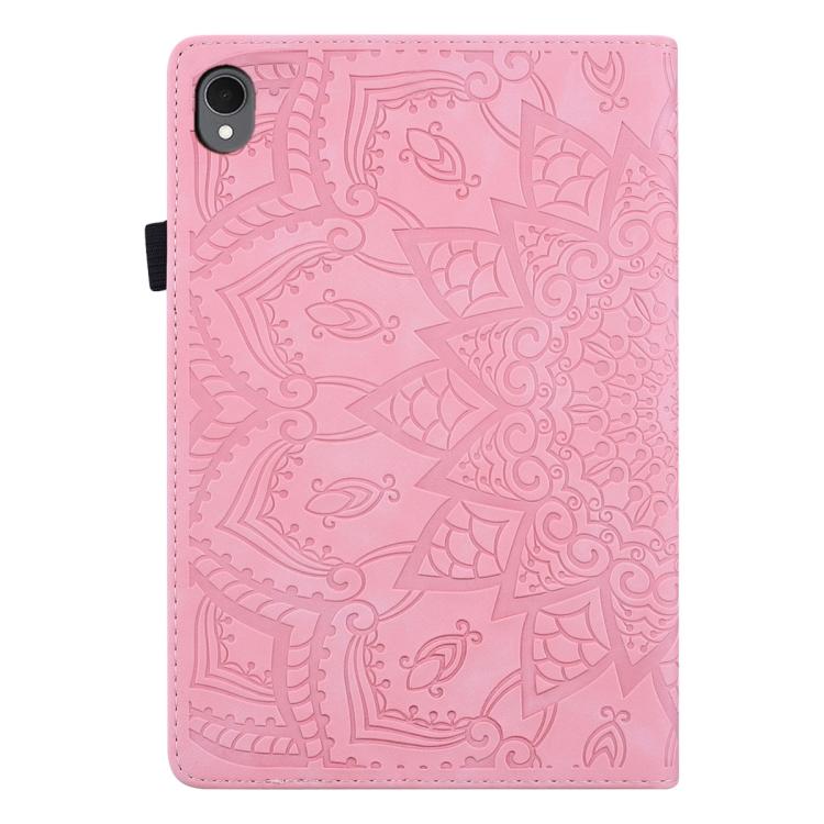 For Samsung Galaxy Tab S11 Calf Texture Embossed Leather Tablet Case