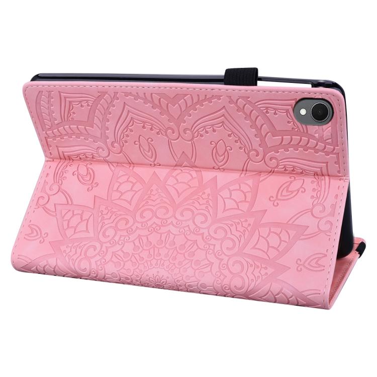 For Samsung Galaxy Tab S11 Calf Texture Embossed Leather Tablet Case