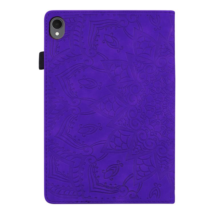 For Samsung Galaxy Tab S11 Calf Texture Embossed Leather Tablet Case
