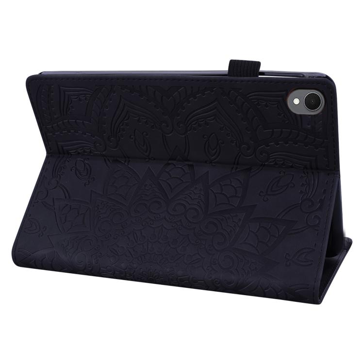 For Samsung Galaxy Tab S10 Lite / S10 FE Calf Texture Embossed Leather Tablet Case