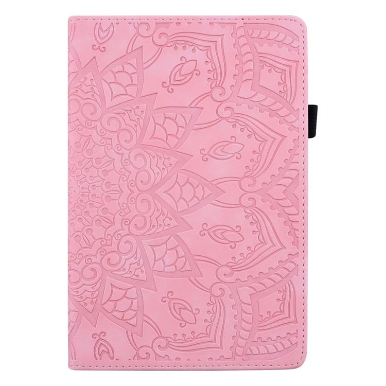 For Samsung Galaxy Tab S10 Lite / S10 FE Calf Texture Embossed Leather Tablet Case