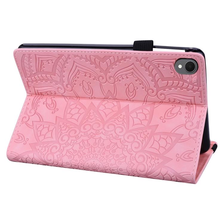 For Samsung Galaxy Tab S10 Lite / S10 FE Calf Texture Embossed Leather Tablet Case