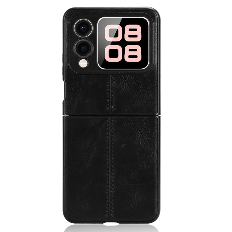 For Huawei nova Flip Cow Pattern Sewing Back Cover Phone Case
