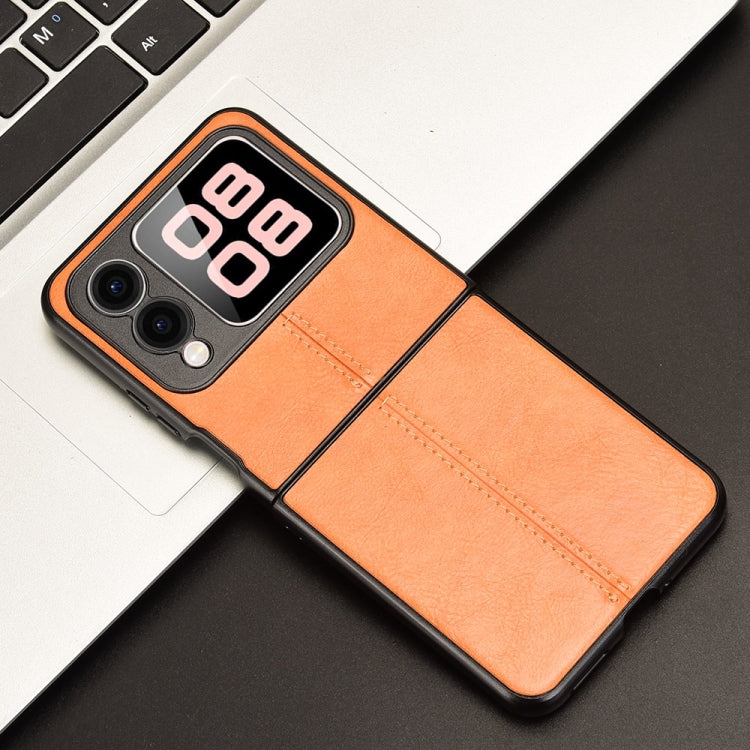For Huawei nova Flip Cow Pattern Sewing Back Cover Phone Case