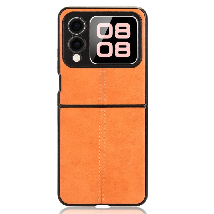 For Huawei nova Flip Cow Pattern Sewing Back Cover Phone Case