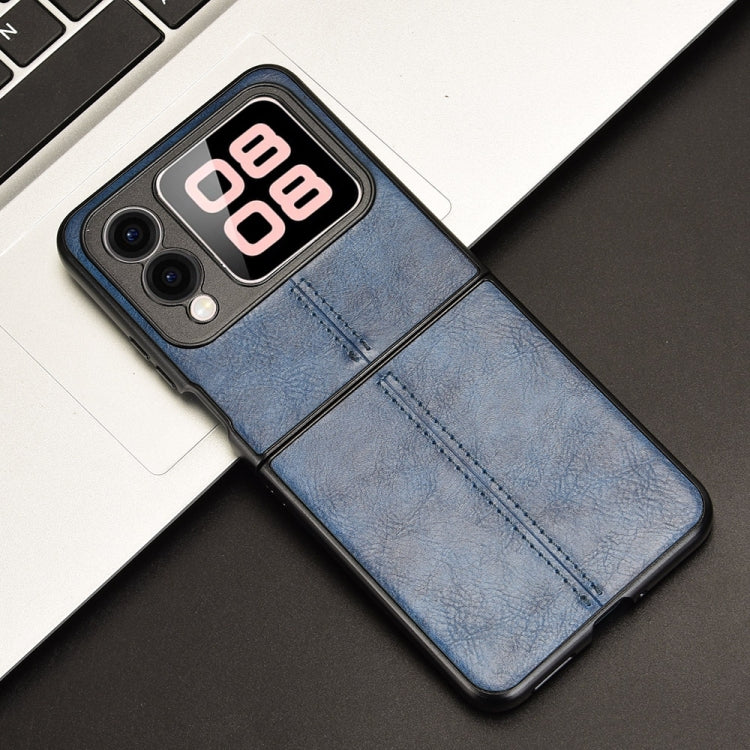 For Huawei nova Flip Cow Pattern Sewing Back Cover Phone Case
