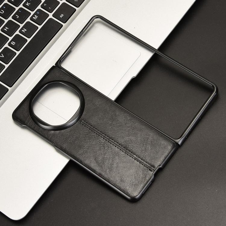 For Huawei Mate X6 Cow Pattern Sewing Back Cover Phone Case