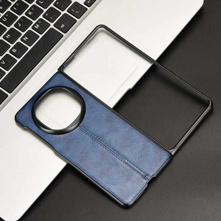 For Huawei Mate X6 Cow Pattern Sewing Back Cover Phone Case