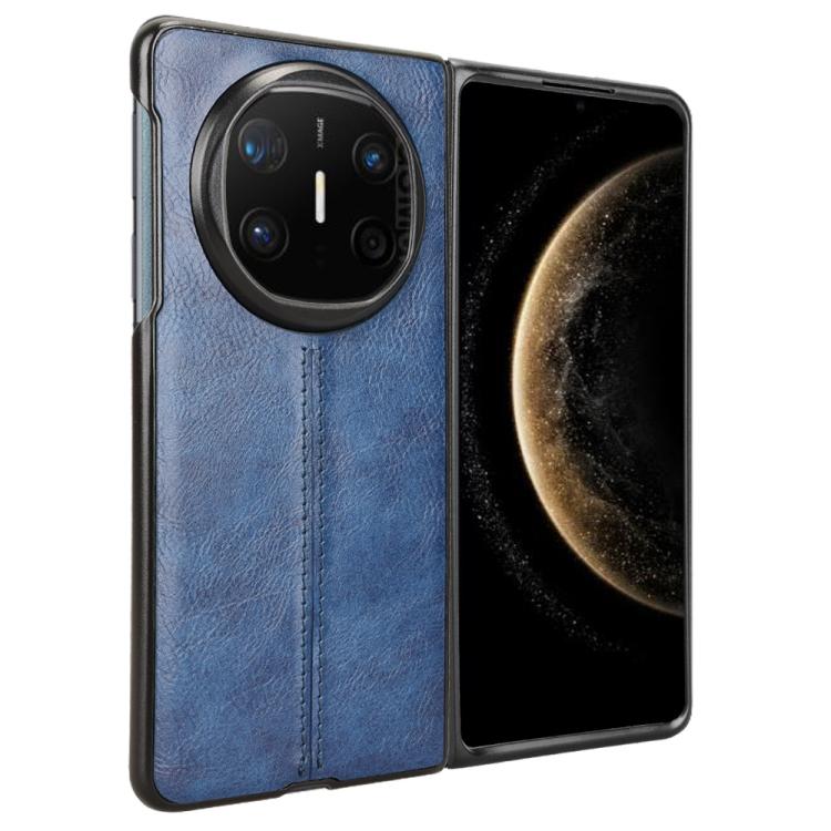 For Huawei Mate X6 Cow Pattern Sewing Back Cover Phone Case
