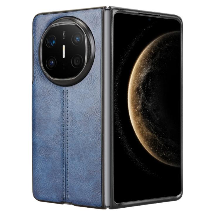 For Huawei Mate X6 Cow Pattern Sewing Back Cover Phone Case