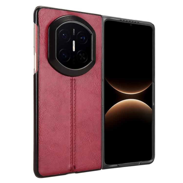 For Huawei Mate X7 Cow Pattern Sewing Back Cover Phone Case