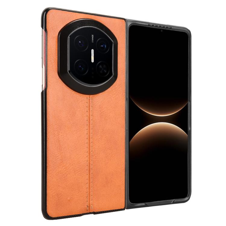 For Huawei Mate X7 Cow Pattern Sewing Back Cover Phone Case