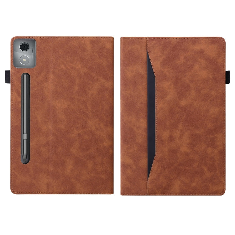 For Lenovo Xiaoxin Pad Pro 12.7 Splicing Shockproof Leather Tablet Case