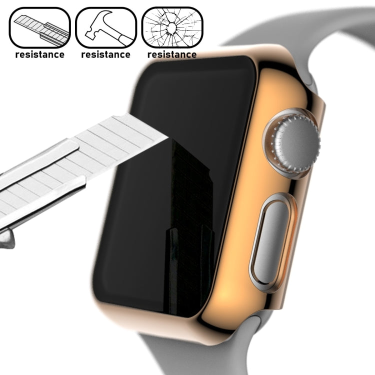 For Apple Watch Series 3 & 2 & 1 42mm Full Coverage Plating