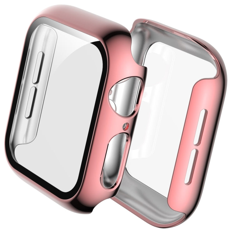 For Apple Watch Series 5 & 4 40mm Full Coverage Plating Glass Case