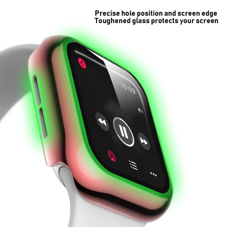 For Apple Watch Series 5 & 4 40mm Full Coverage Plating Glass Case