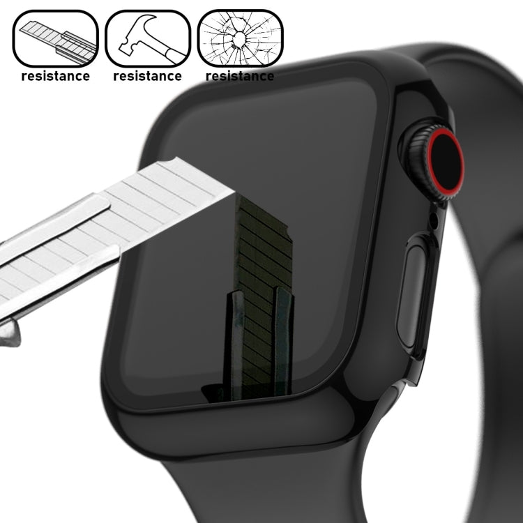 For Apple Watch Series 5 & 4 40mm Full Coverage Plating Glass Case