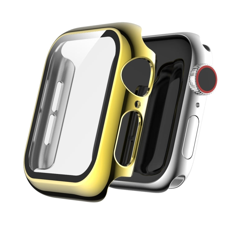 For Apple Watch Series 5 & 4 40mm Full Coverage Plating Glass Case