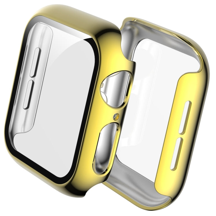 For Apple Watch Series 5 & 4 40mm Full Coverage Plating Glass Case