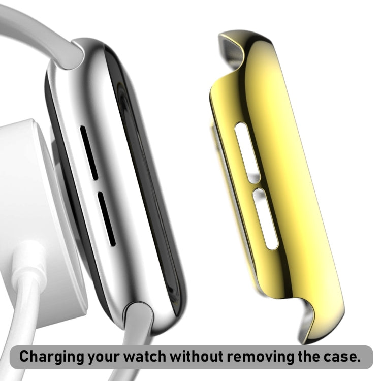 For Apple Watch Series 5 & 4 40mm Full Coverage Plating Glass Case