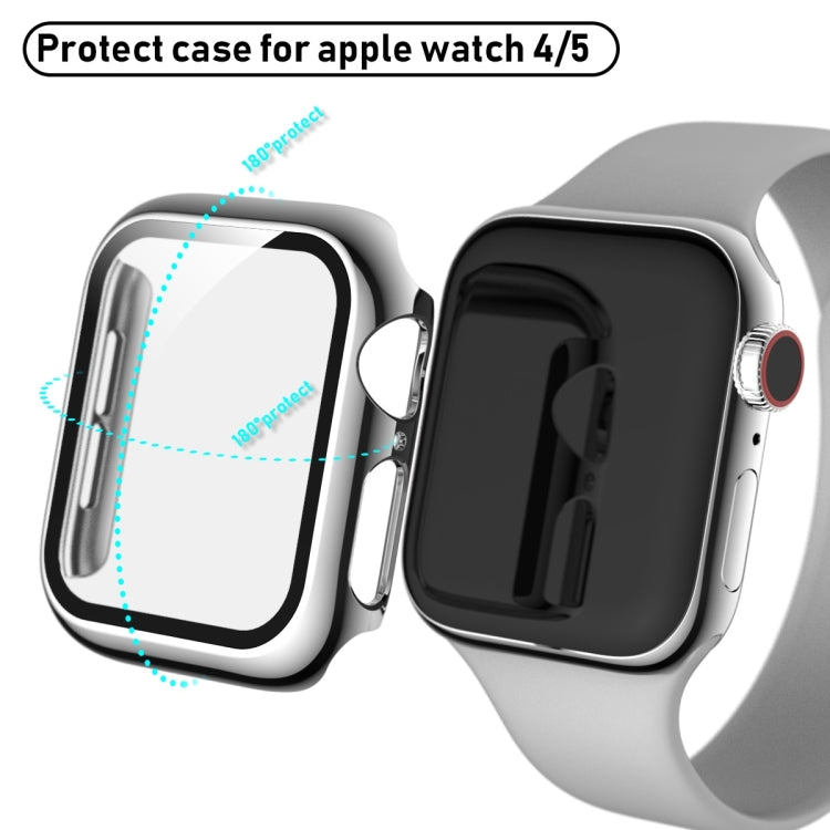 For Apple Watch Series 5 & 4 40mm Full Coverage Plating Glass Case