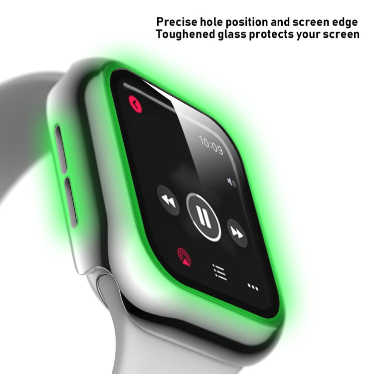 For Apple Watch Series 5 & 4 40mm Full Coverage Plating Glass Case