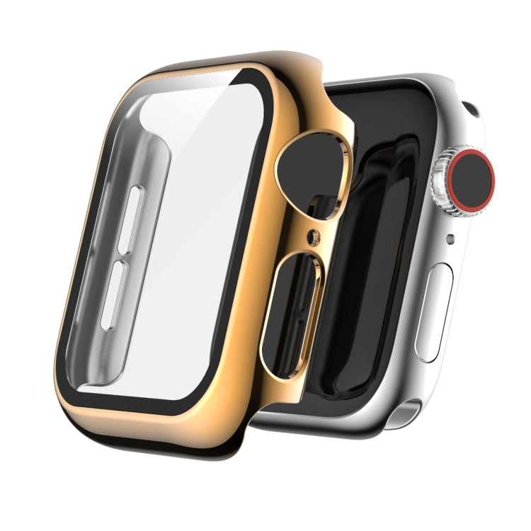 For Apple Watch Series 5 & 4 44mm Full Coverage Plating Glass Case