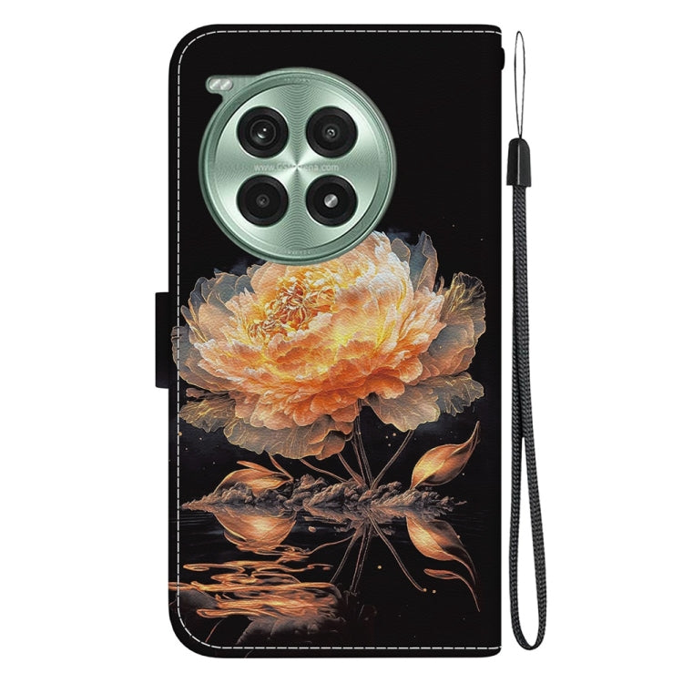 For OnePlus Ace 3 Pro Crystal Texture Colored Drawing Leather Phone Case