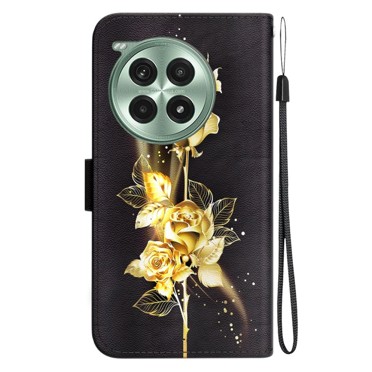 For OnePlus Ace 3 Pro Crystal Texture Colored Drawing Leather Phone Case