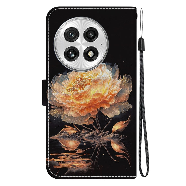 For OnePlus 13 Crystal Texture Colored Drawing Leather Phone Case