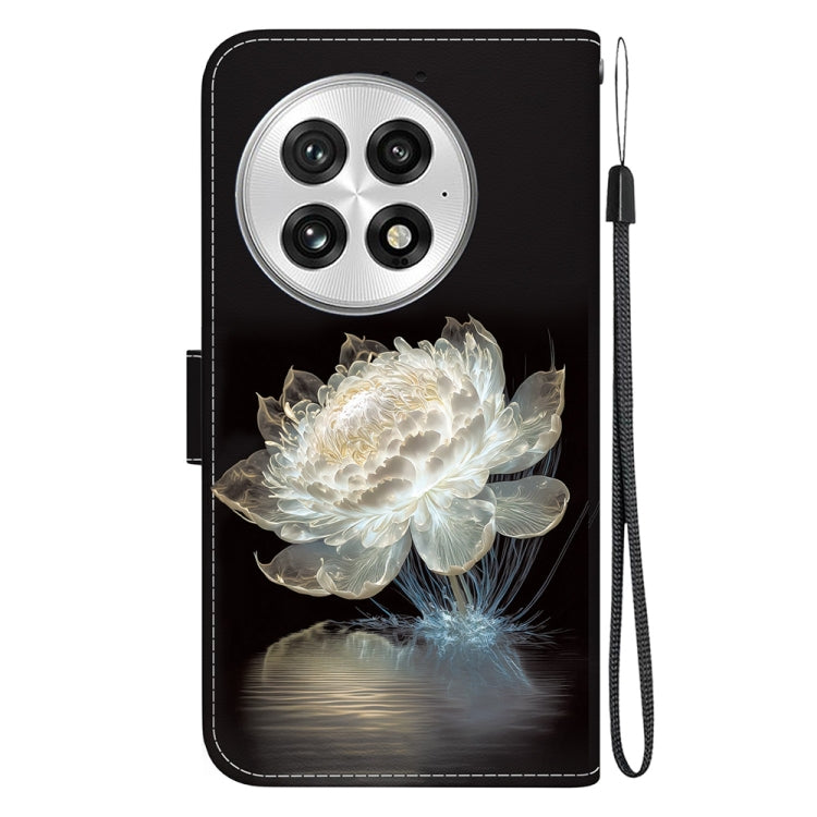 For OnePlus 13 Crystal Texture Colored Drawing Leather Phone Case