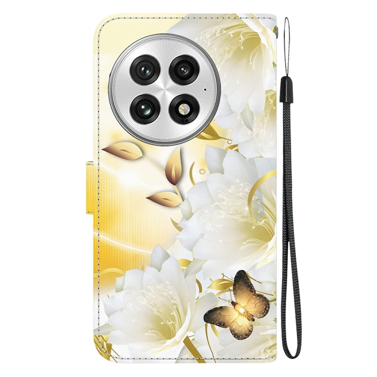 For OnePlus 13 Crystal Texture Colored Drawing Leather Phone Case