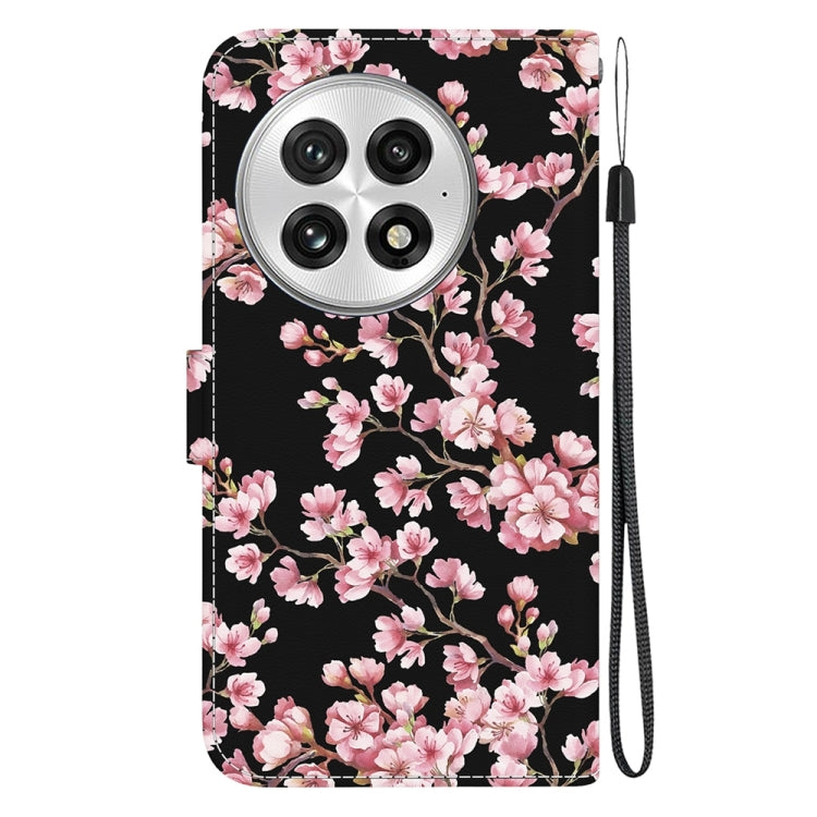 For OnePlus 13 Crystal Texture Colored Drawing Leather Phone Case